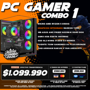 COMBO 1 PC GAMER RYZEN 5 8500G