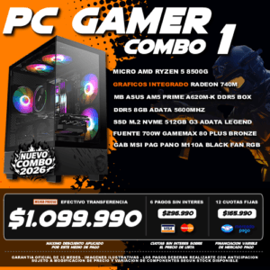 COMBO 1 PC GAMER RYZEN 5 8500G