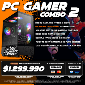 COMBO 2 PC GAMER RYZEN 5 8600G