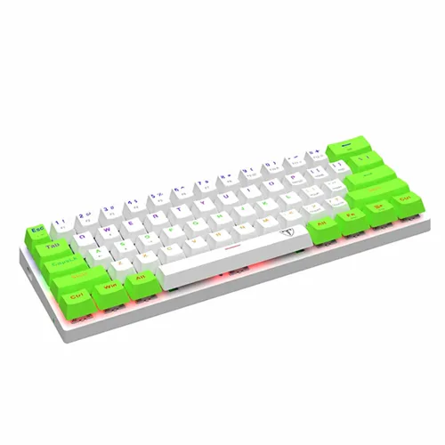 TECLADO T-DAGGER ARENA GREENWHITE MECANICO