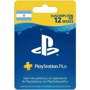 PLAYSTATION PLUS 12 MESES