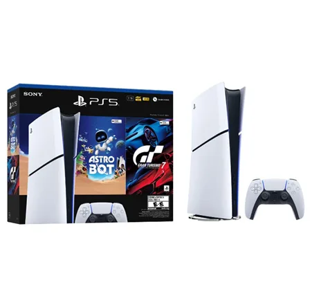 PLAYSTATION 5 SLIM 825GB DIGITAL + ASTROBOT + GRANTURISMO 7 - Imagen 2
