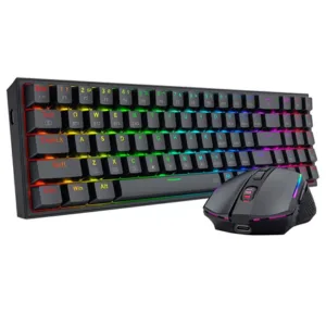 KIT TECLADO + MOUSE REDRAGON INLAMABRICO 2en1 S136-SP