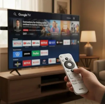WATCH ONN TV BOX CONVERTIDOR SMART 4K GOOGLE TV STREAMING - Imagen 2