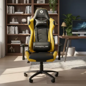 SILLA GAMER PRIMUS THRONOS 100T BLACK/AMARILLA